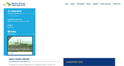 Desktop Screenshot of niranigroups.com